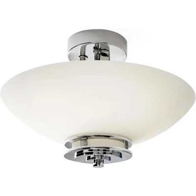 Afbeelding van KICHLER Badkamer plafondlamp Hendrik met LEDs