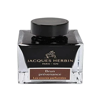 Afbeelding van Jacques Herbin 14747JT geurinkt voor vulpen en rollerbalpen, 50 ml, bruin