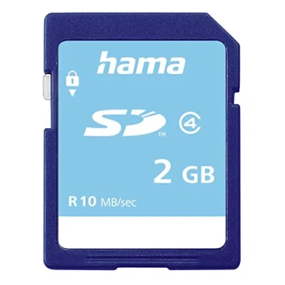 Afbeelding van SD Memory Card Hama 00055377 Blue 2 GB