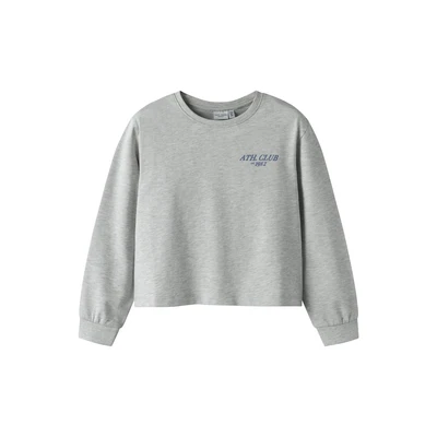 Afbeelding van NAME IT KIDS sweater grijs melange