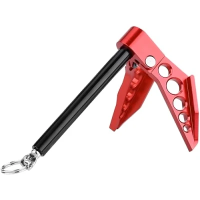 Afbeelding van RC Anchor Winch, 1/10 Crawler Auto Ankerwinde Faltbare Erdungswerkzeug Fit f¨¹r Axial SCX10 D90 CC01 Zubeh?r