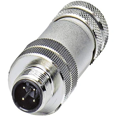 Afbeelding van Phoenix Contact 1501540 Sensor/actuator connector, niet geassembleerd M12 Aantal polen: 4 Stekker, recht 1 stuk(s)