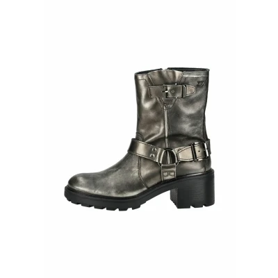 Afbeelding van Lazamani bikerboot zilver Dames Maat 41