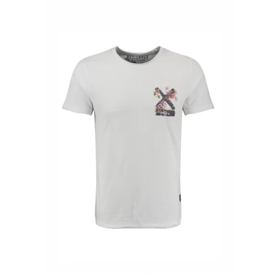 Afbeelding van Key Largo MT Summer Splash Round Tshirt print, Heren, Maat: 3XL, White