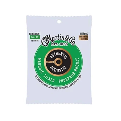 Afbeelding van Martin Strings MA500S Authentic Silked Phosphor Bronze 12 String