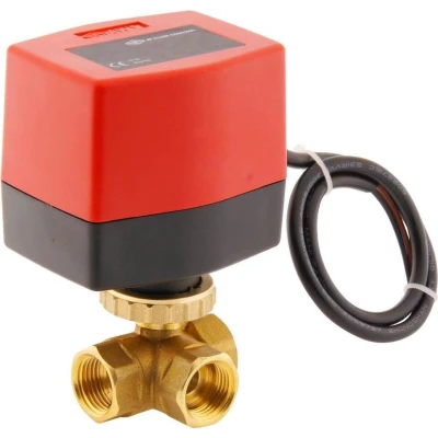 Afbeelding van Elektrische Kogelkraan BW3 1/2&#039;&#039; 3 weg 230V AC punt 012 AW1 230AC