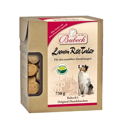 Afbeelding van Bubeck hondensnack lamm reis taler ovengebakken 750gr