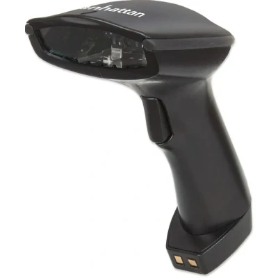 Afbeelding van Manhattan 178495 USB Kit Barcodescanner Bluetooth 1D CCD Zwart Handmatig Bluetooth,