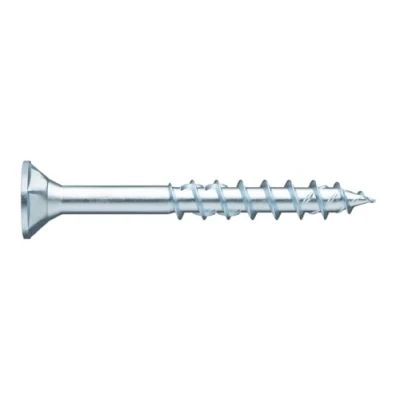 Afbeelding van Würth ASSY 4 CSMP spaanplaatschroef 5x50mm, 250st/pak staal verzinkt, blauw gepassiveerd, gedeeltelijke schroefdraad, verzonken freeszakkop RW 20 nieuwe generatie