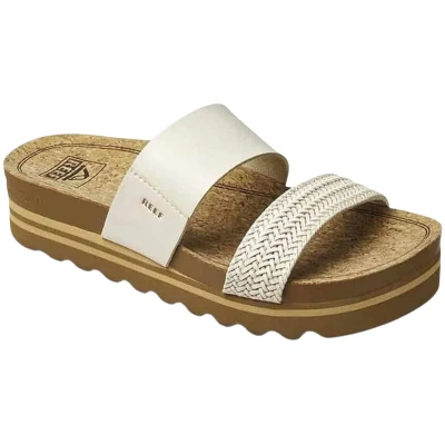 Afbeelding van Reef Cushion Vista Hi Vintage slippers off white