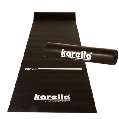 Afbeelding van Karella Dartmat ECO Star, 290 x 80 cm, perfecte bescherming voor de vloer, extra breed