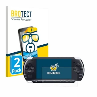Afbeelding van BROTECT (2 Stuks) Schermbeschermer voor Sony PSP 3000 Screen Protector Transparant