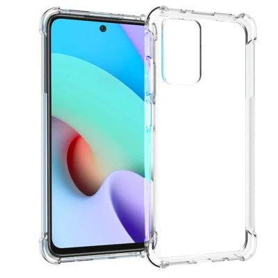 Afbeelding van Xiaomi Redmi 10 Hoesje Siliconen en TPU (zacht) iMoshion Softcase/Backcover Transparant Telefoonhoesje