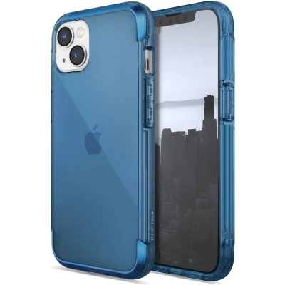 Afbeelding van Raptic X Doria Air Case iPhone 14 Plus gepantserde cover blauw