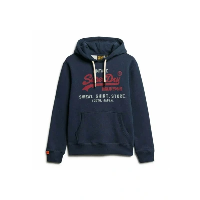 Afbeelding van Superdry Hoodie, Heren, Maat: Small, Dunkelblau