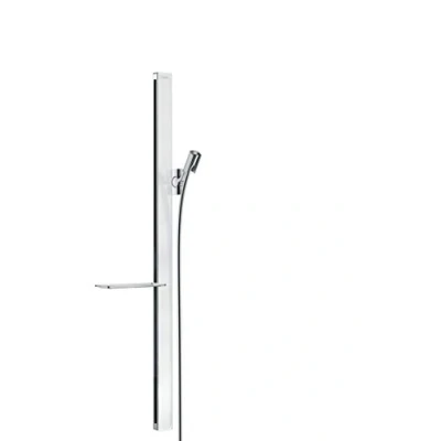 Afbeelding van hansgrohe Douchestang Unica E (0,90 m met doucheslang) wit/chroom