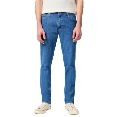 Afbeelding van Rustler Slim Jeans voor heren, Indigo Mid, 34W x 32L