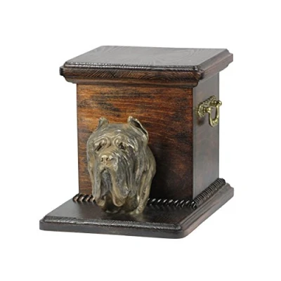 Afbeelding van Elegante urn hond voor Neapolitaanse Mastiff met hondenbuste