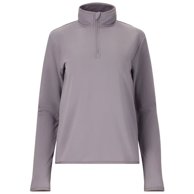 Afbeelding van Endurance Vironic Waffle Midlayer Longsleeve, Dames, Maat: 44, Lilac gray
