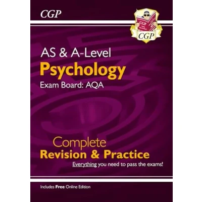 Afbeelding van AS and A Level Psychology: AQA Complete Revision &amp; Practice with Online Edition
