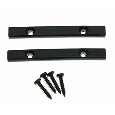 Afbeelding van 2 stks Zwart 44.5mm Gitaar String Retainer Bar voor FR