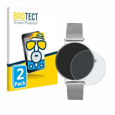 Afbeelding van BROTECT Screenprotector voor Xcoast X Watch Siona 2 Nano Folie Beschermfolie matte (2 Stuks)