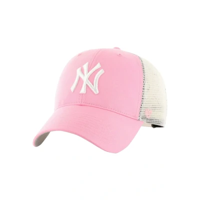 Afbeelding van 47 Brand MLB New York Yankees Branson Cap B BRANS17CTP RSA, Vrouwen, Roze, Pet, maat: One size