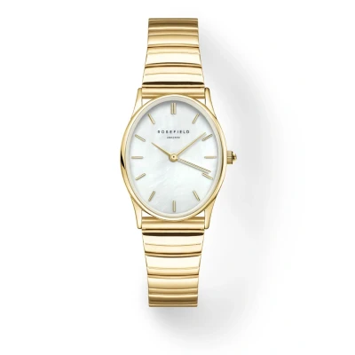 Afbeelding van Rosefield dames The Oval horloge OVWGSG OV16 in de kleur Goud