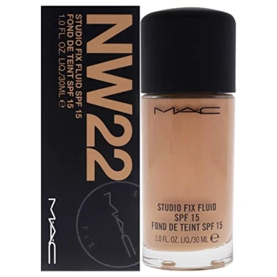 Afbeelding van Mac Studio Fix Fluid SPF 15 Foundation NW22