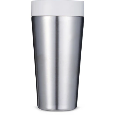 Afbeelding van Circular&amp;Co Kaffeebecher Bidon, Maat: One Size, Pebble white