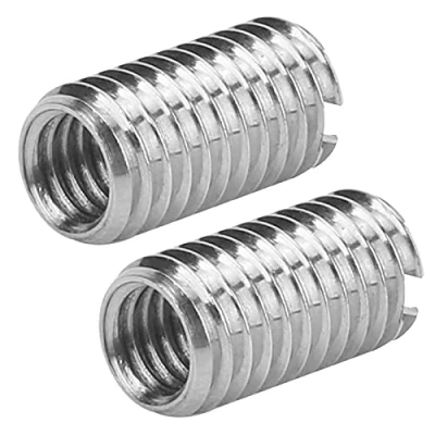Afbeelding van 10 Stks Innerlijke M6 * 1.0 Buitenste M8 1.25 Lengte 15mm Sleufschroefdraad Inserts