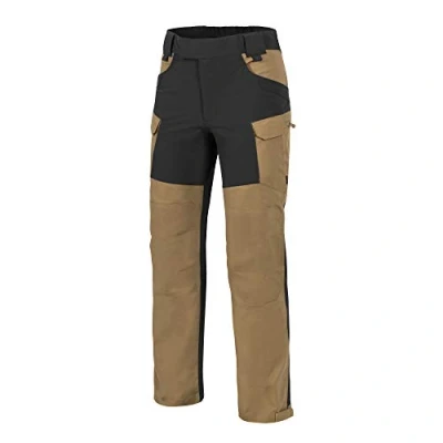 Afbeelding van Helikon Tex Heren Hybrid Outback Broek DuraCanvas Coyote/Zwart maat S Reg