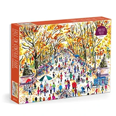 Afbeelding van Michael Storrings Fall in Central Park 1000 Piece Puzzle