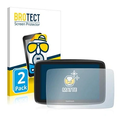 Afbeelding van BROTECT (2 Stuks) Antireflecterende Beschermfolie voor TomTom GO Camper/GO Essential (6&#039;&#039;) Anti Glare Screen Protector, Mat