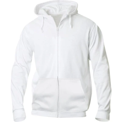 Afbeelding van Clique Sweatshirt met capuchon Unisex Maat XXL Wit