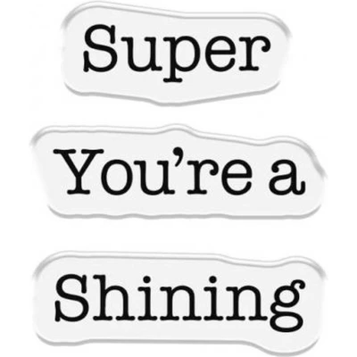 Afbeelding van CC Clearstamp/Snijmal Confetti Cut in Shining Star