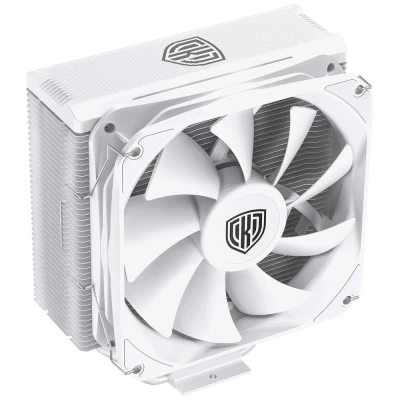 Afbeelding van Kolink Umbra EX180 White Edition CPU Cooler 120 mm koellichaam met ventilator