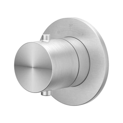 Afbeelding van IVY Concord afbouwdeel flow through stopkraan symmetry RVS 316 Geborsteld