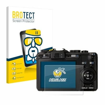 Afbeelding van BROTECT Screenprotector voor Canon PowerShot G9 Folie Beschermfolie Beschermglas transparant