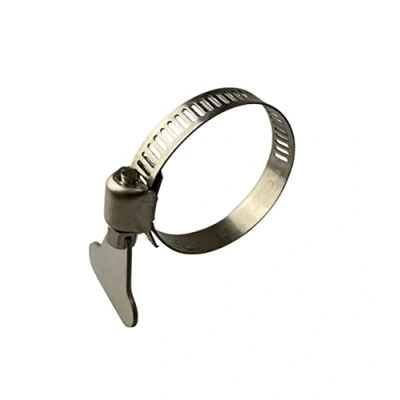 Afbeelding van Roestvrij staal Vlinder/Duimschroef Klem Wing Jubilee Type Slang Pijp Clips 13 23mm x4