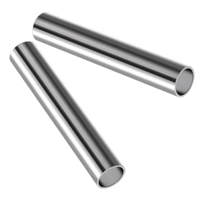 Afbeelding van KWOKWEI ronde buis roestvrij staal Ø25mm (1&quot;) 2 stuks constructiebuis, geslepen stalen V2A lengte 300 mm, balustrade voor industrieel machinepark