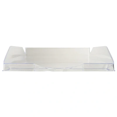 Afbeelding van Exacompta 12323d opbergmand brievenbak, kristal, 34,5 x 25,5 6,5 cm