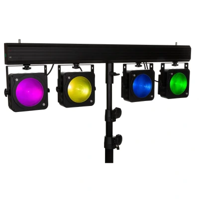 Afbeelding van JB Systems COB 4bar LED BAR DJ Verlichting met Krachtige Spots