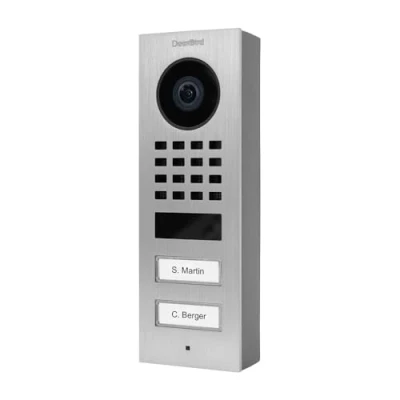 Afbeelding van DoorBird D1102V opbouw IP videodeurintercom WLAN, LAN buitenunit roestvrij staal V2A (geborsteld)