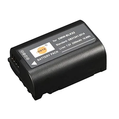 Afbeelding van DSTE DMW BLK22 Oplaadbare Li ion batterij compatibel met Panasonic Lumix S5 DC S5K S5GK