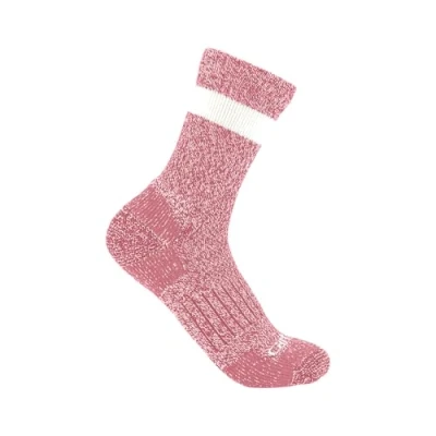 Afbeelding van Carhartt Midweight Crew Sock Pink M