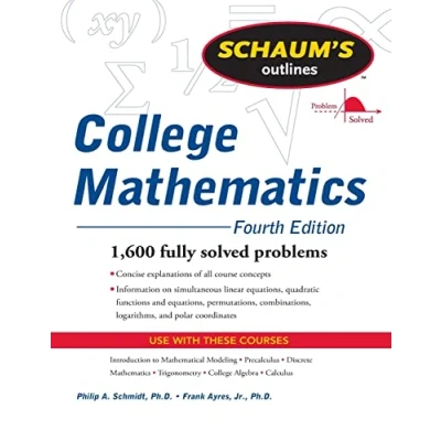 Afbeelding van Schaum&#039;s Outline of College Mathematics, Fourth Edition
