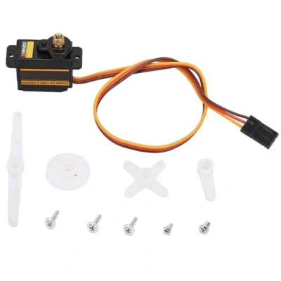 Afbeelding van Servomotor Metal Gear Set Duurzame high speed servo analoge versnelling voor EMAX ES08MA II 12g / 1.8 kg 10 seconden