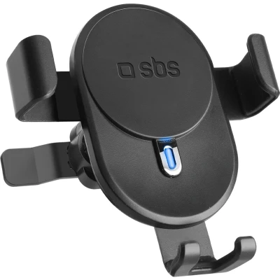 Afbeelding van SBS autohouder 15W draadloze oplader met zwaartekracht slot TESUPWIR15SCREW