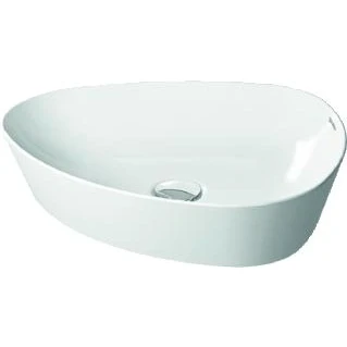 Afbeelding van Duravit Cape cod opzet wastafel 40.5x50cm zonder kraangat wit